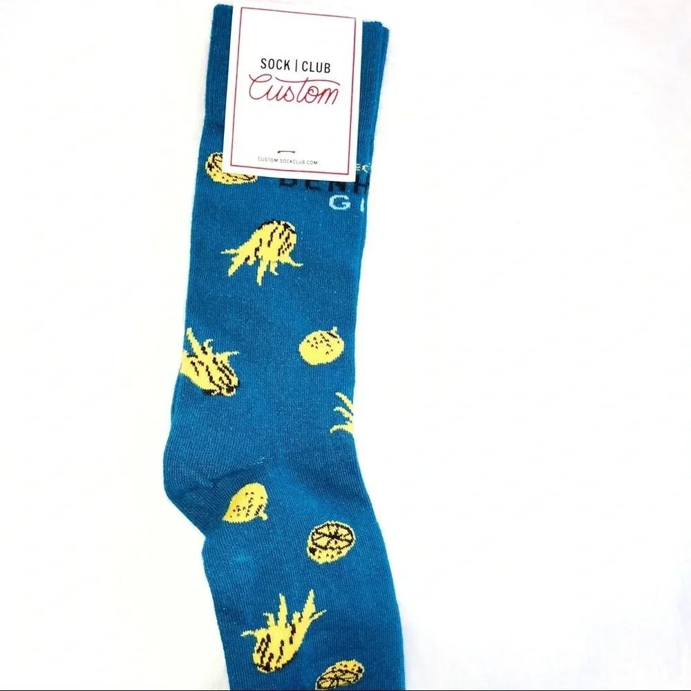 SOCK Club men’s custom fun dress socks; new